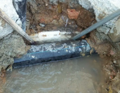 广南测漏水之水管漏水